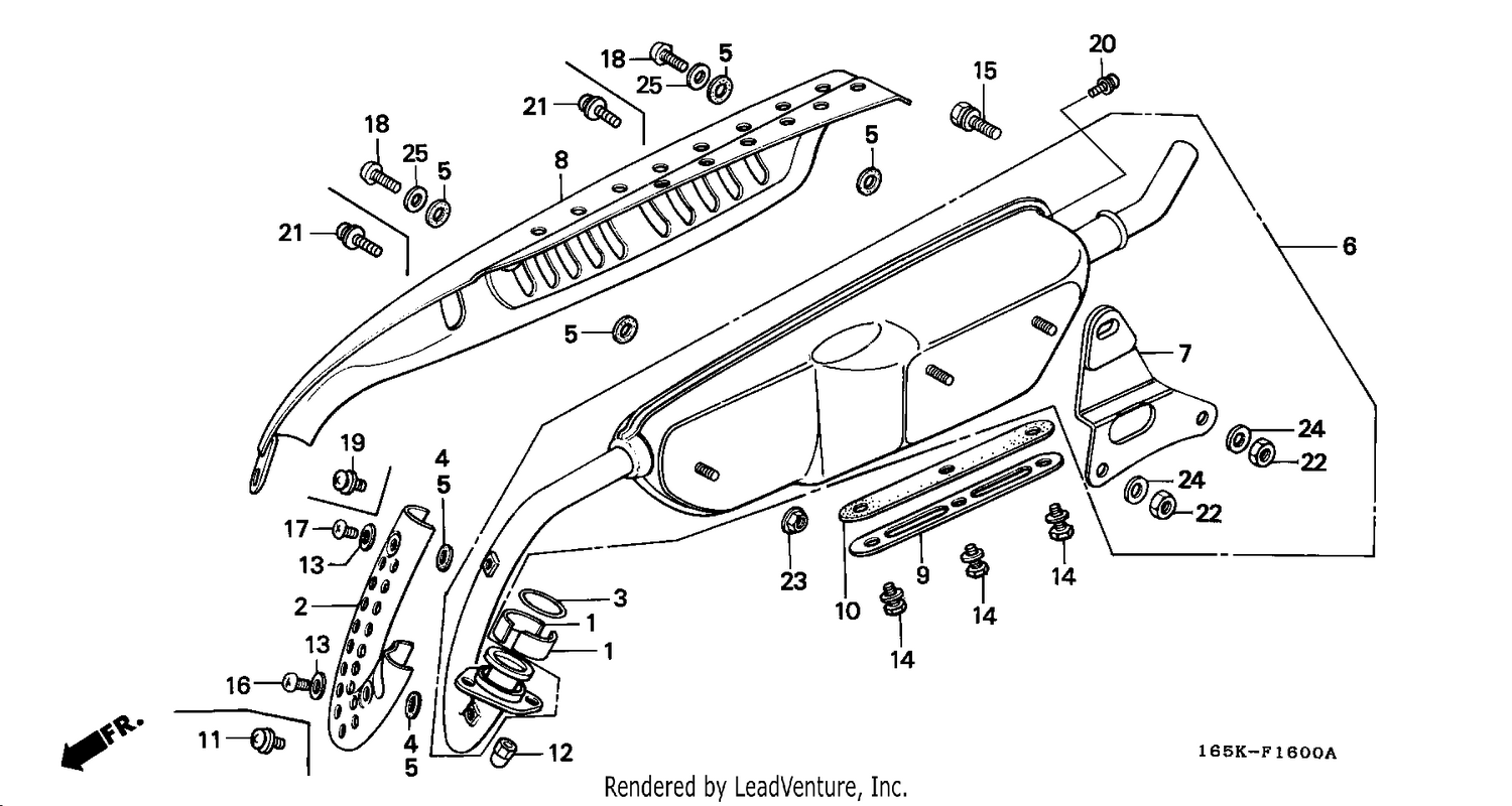 EXHAUST MUFFLER