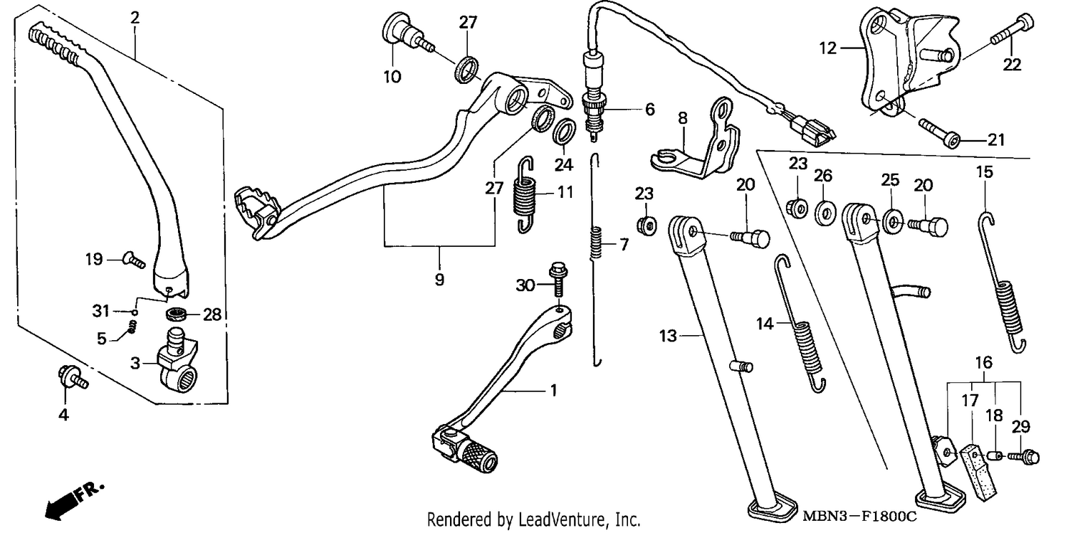 PEDAL/STAND