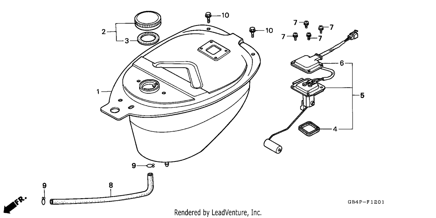 FUEL TANK (C50SP/C50ST)