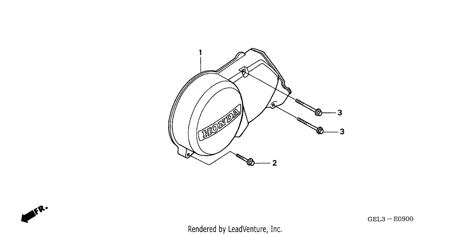 LEFT CRANKCASE COVER