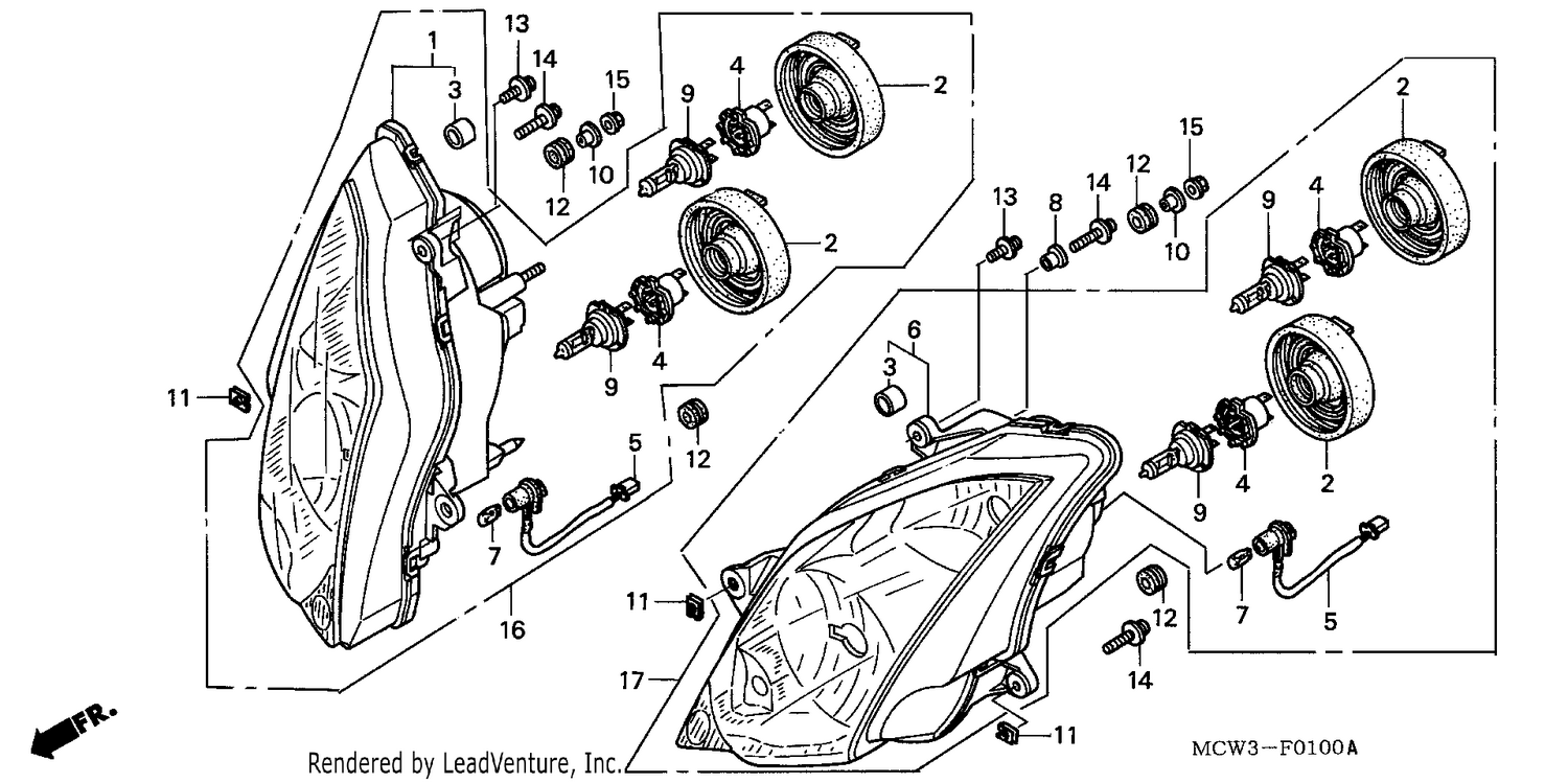 HEADLIGHT (E,ED,EK,F)