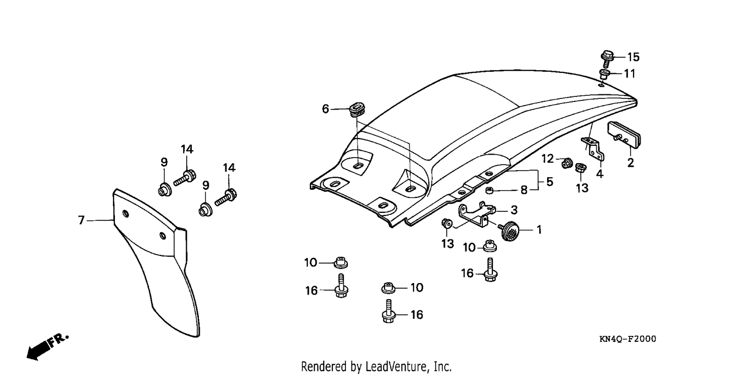 REAR FENDER