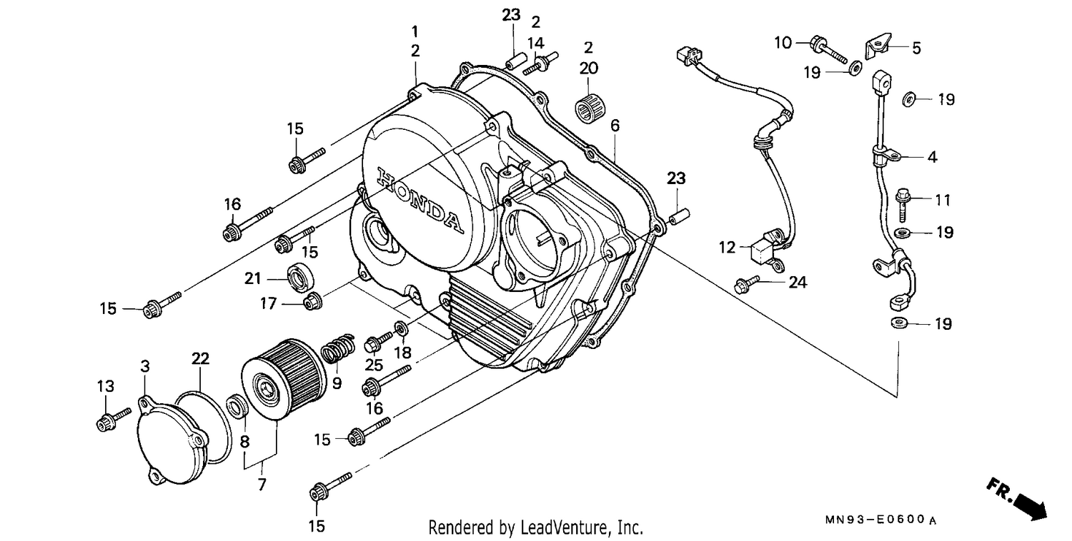 RIGHT CRANKCASE COVER