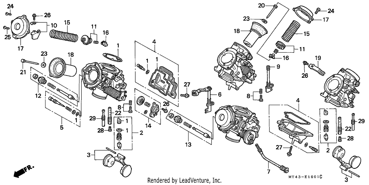 CARBURETOR (COMPONENT PARTS)