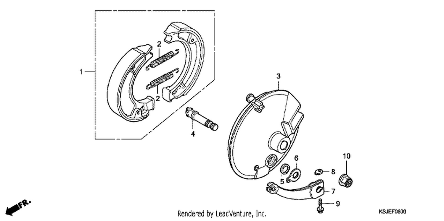  FRONT BRAKE PANEL