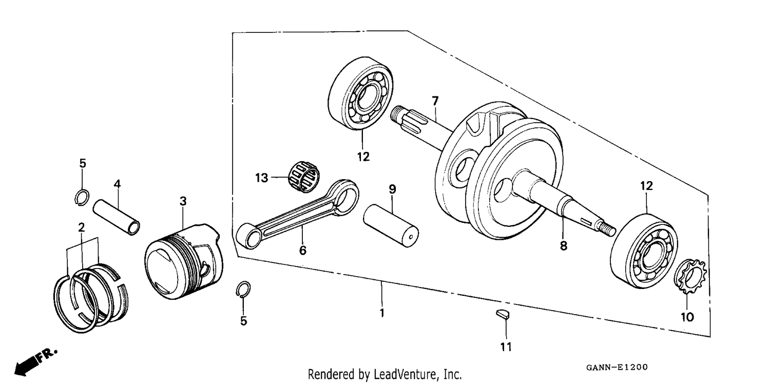 CRANKSHAFT/PISTON