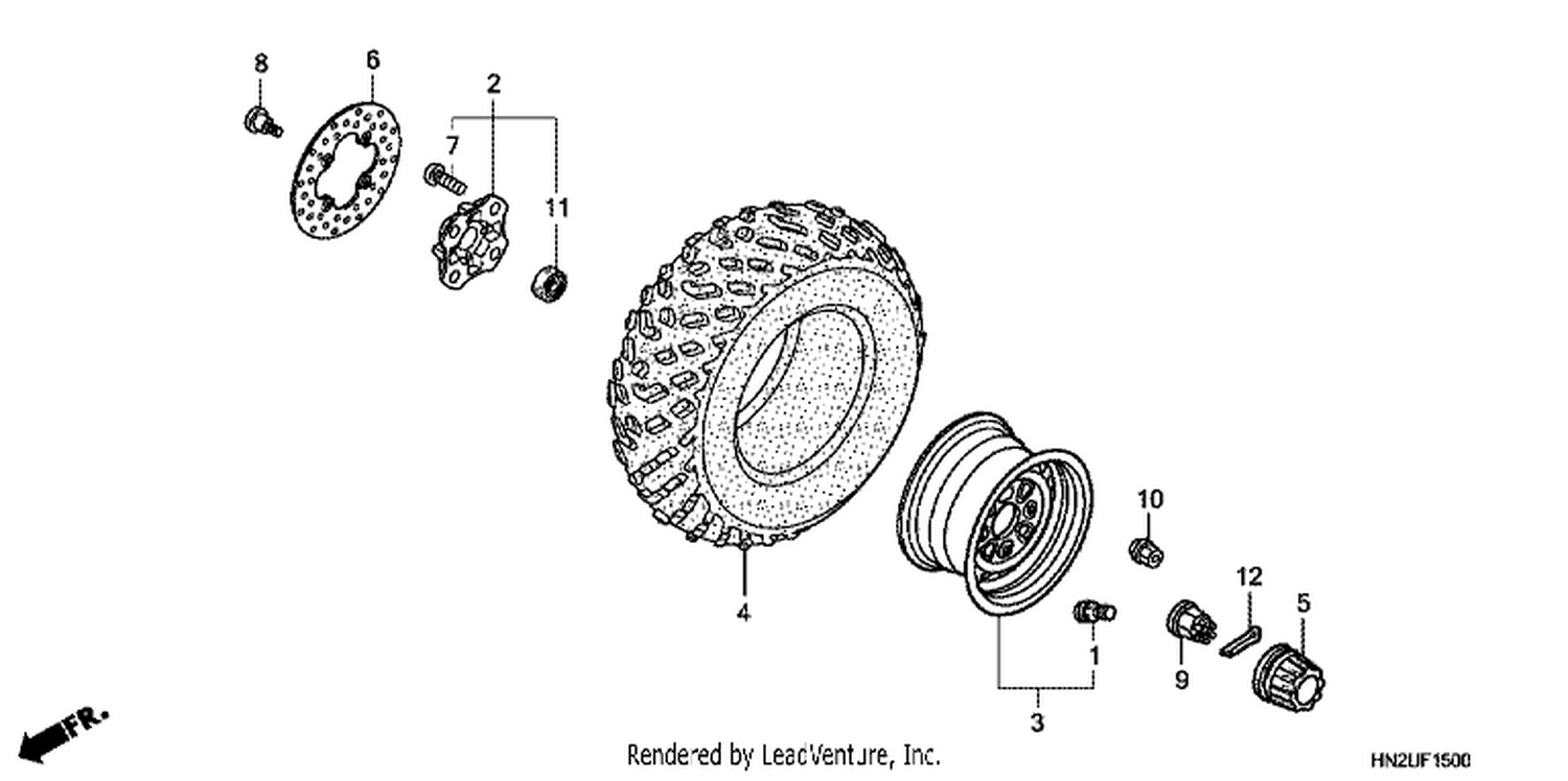  FRONT WHEEL