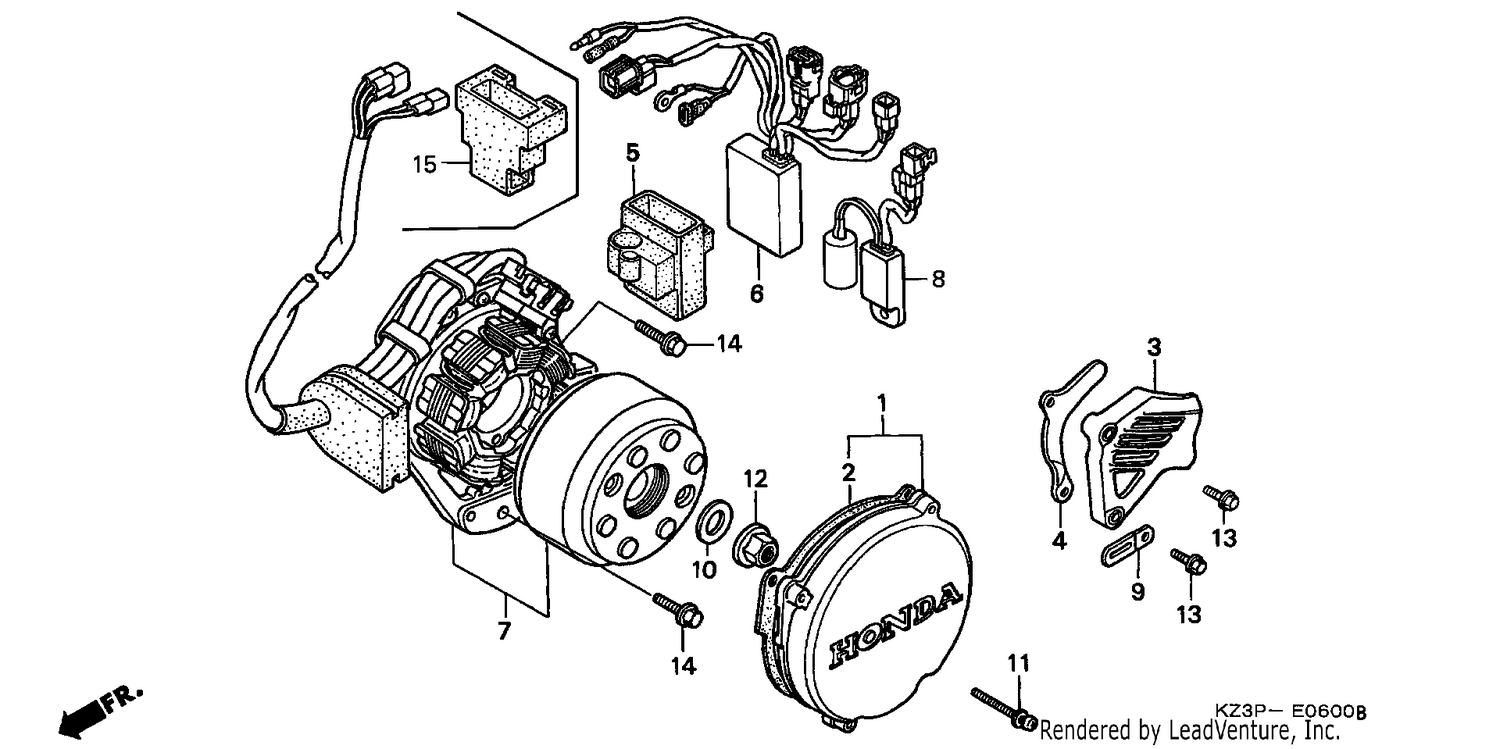 LEFT CRANKCASE COVER