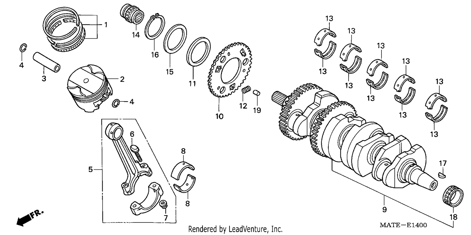 CRANKSHAFT/PISTON
