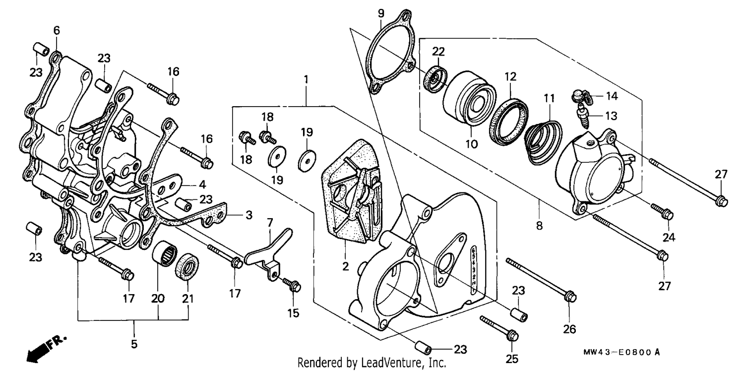 LEFT CRANKCASE COVER