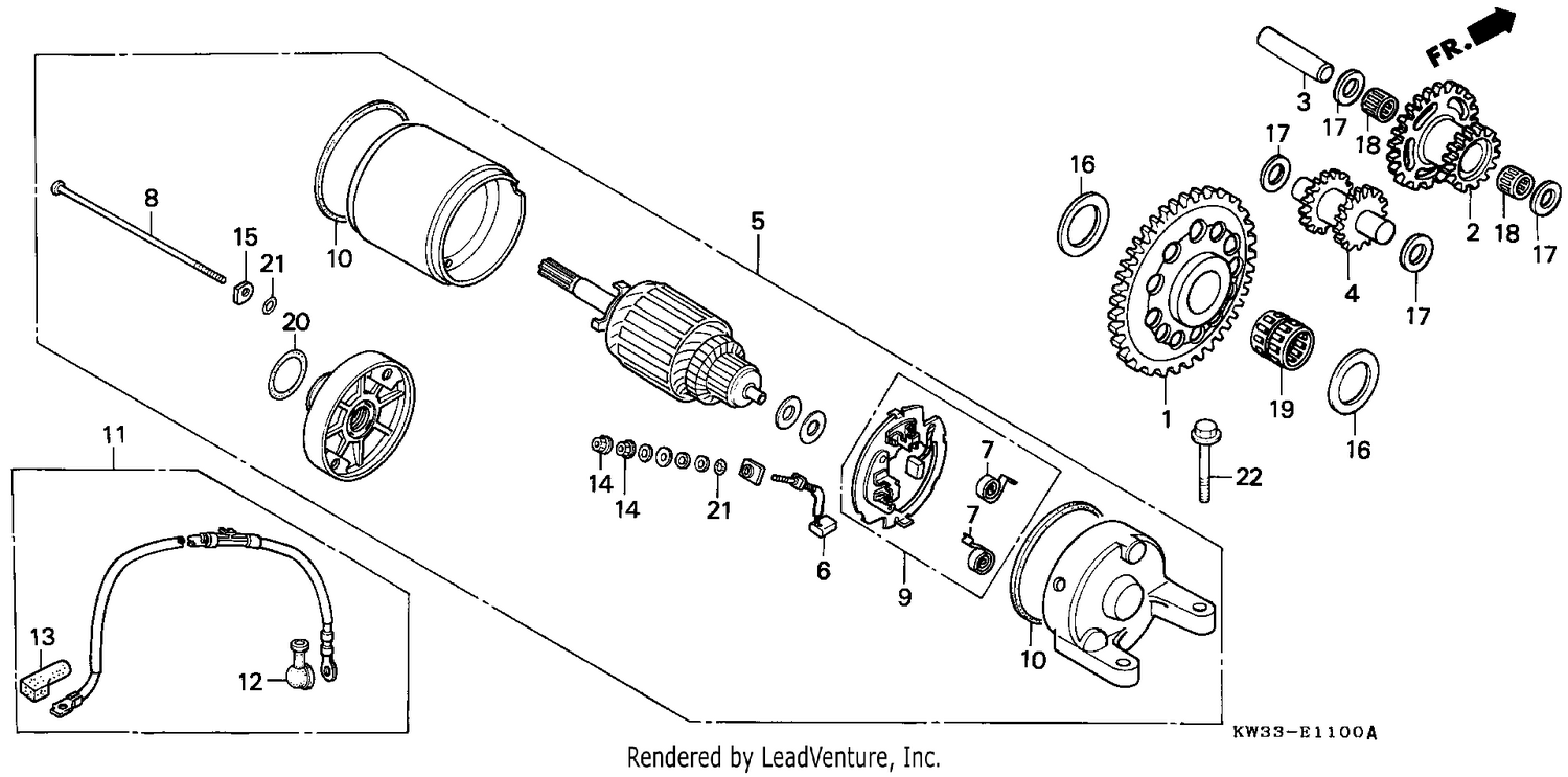 STARTER MOTOR