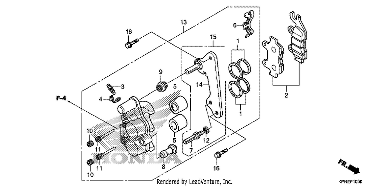  FRONT BRAKE CALIPER
