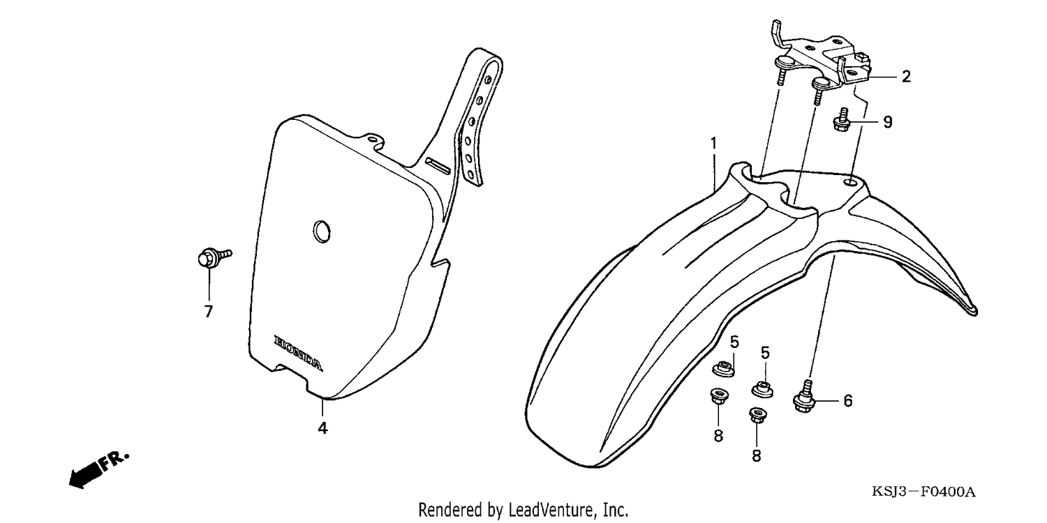 FRONT FENDER