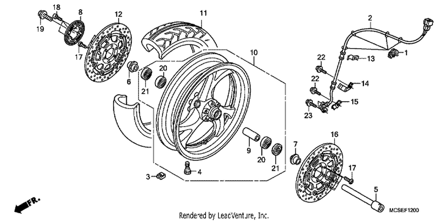  FRONT WHEEL