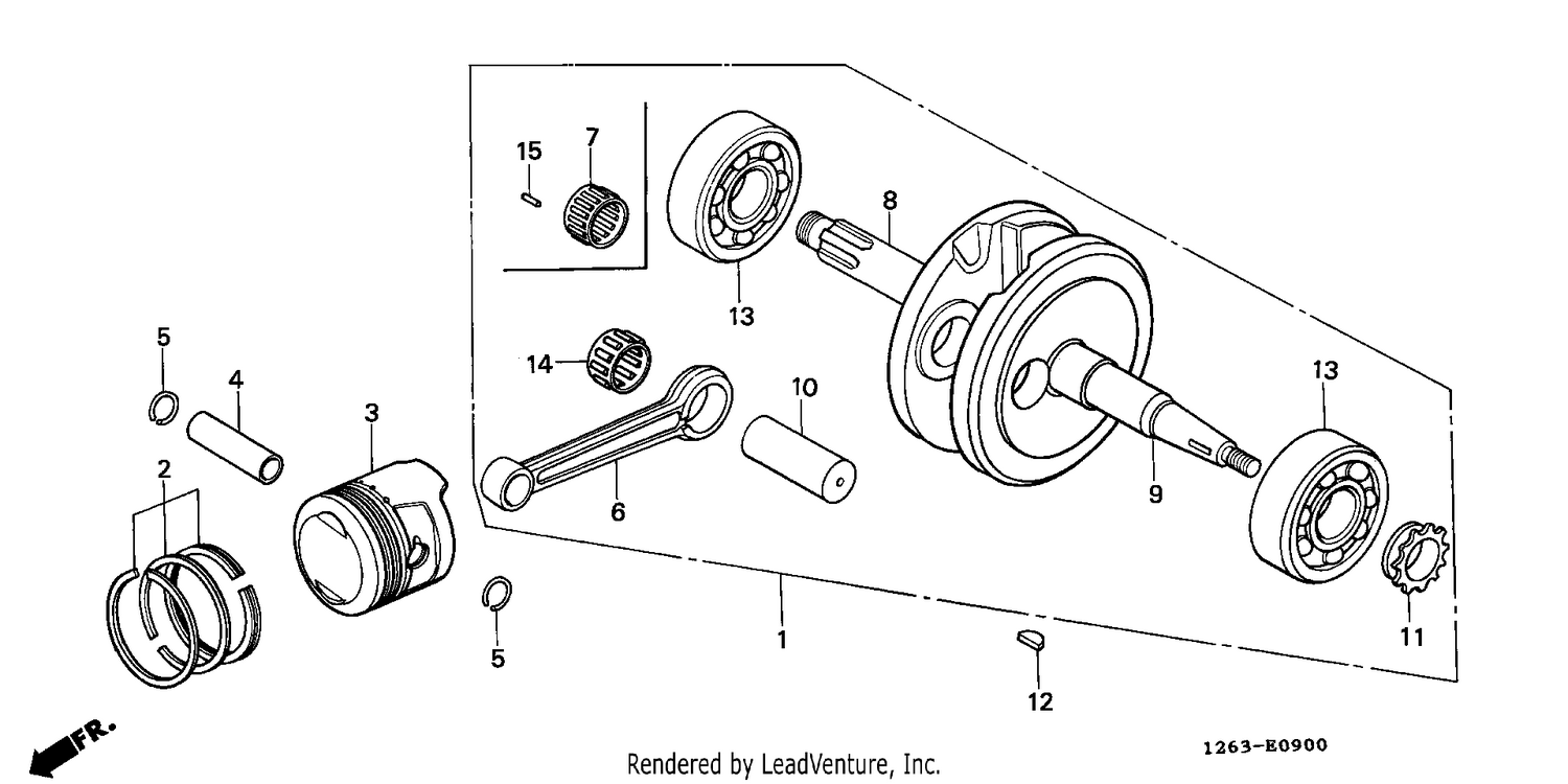 CRANKSHAFT/PISTON