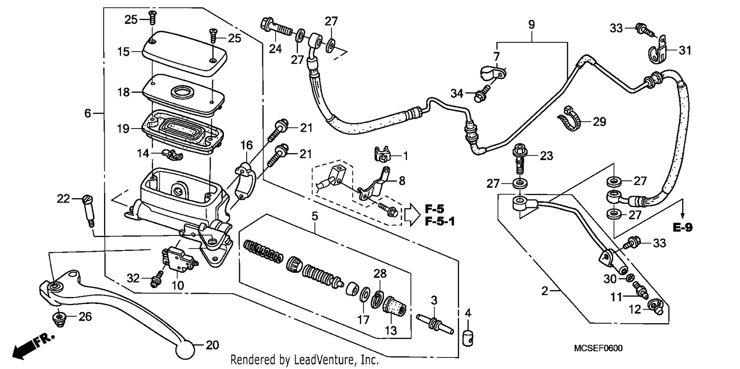 CLUTCH MASTER CYLINDER