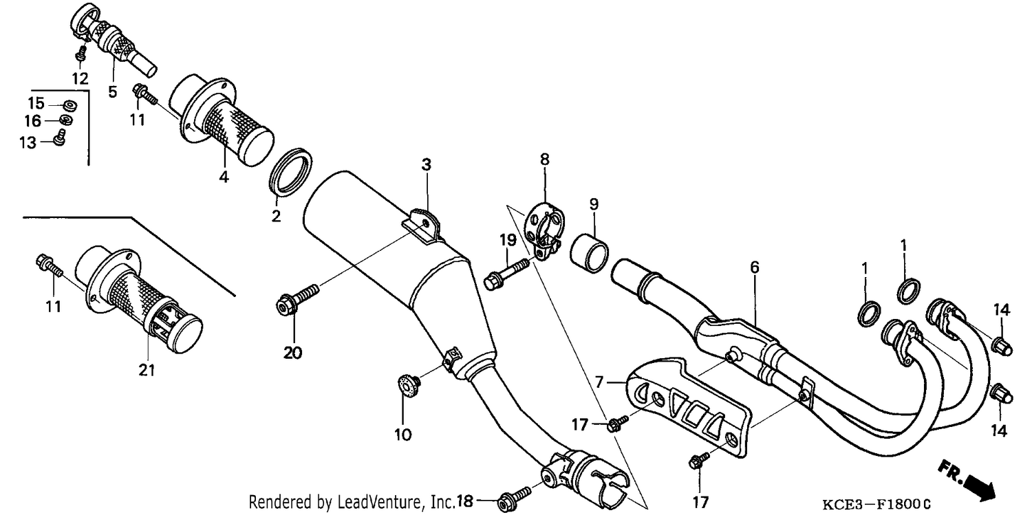 EXHAUST MUFFLER