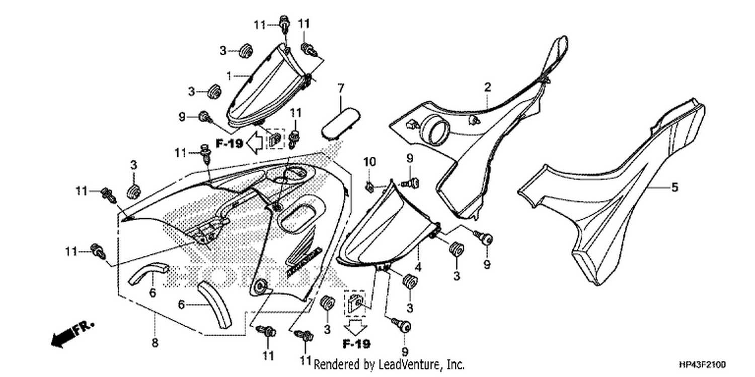  SIDE COVER/TANK COVER