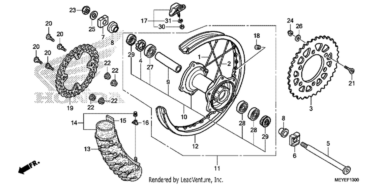  REAR WHEEL