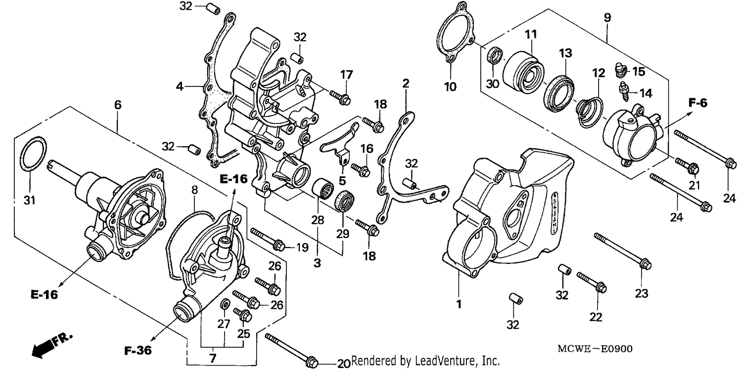 WATER PUMP