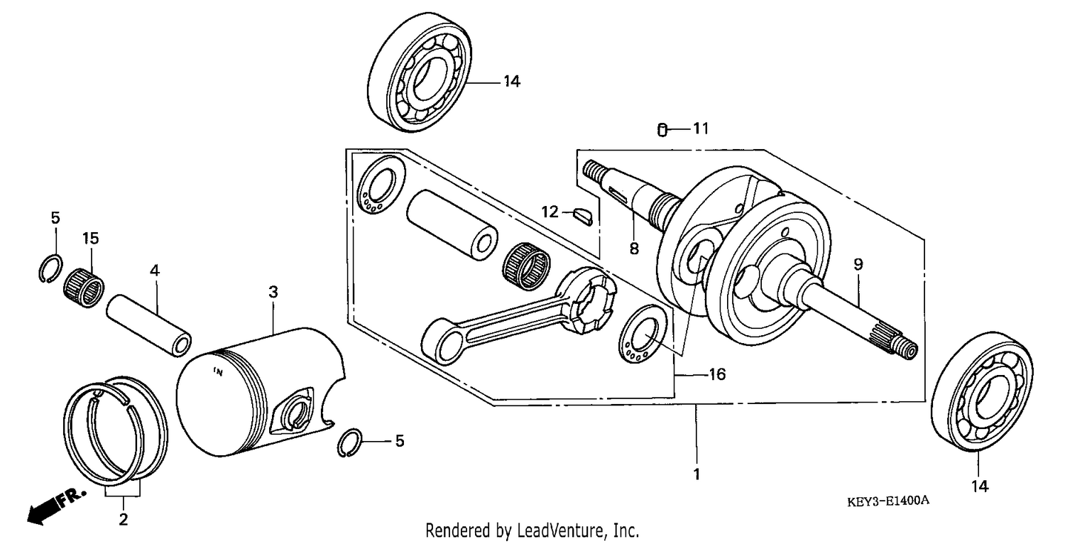 CRANKSHAFT/PISTON