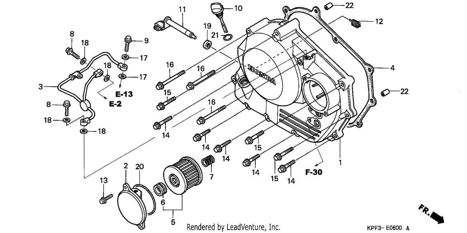 RIGHT CRANKCASE COVER