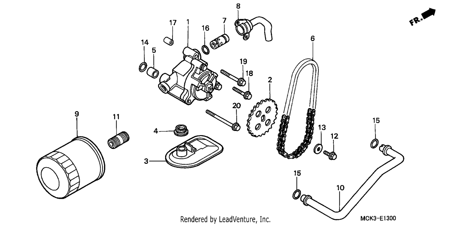 OIL FILTER/OIL PUMP