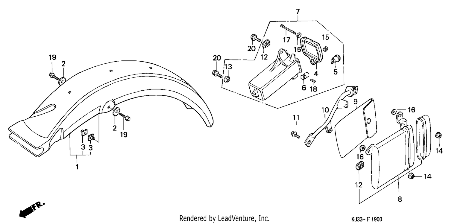 REAR FENDER
