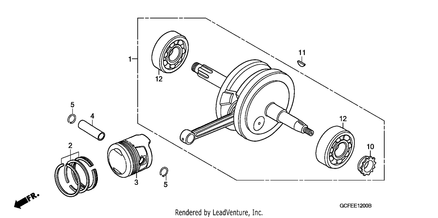 CRANKSHAFT/PISTON