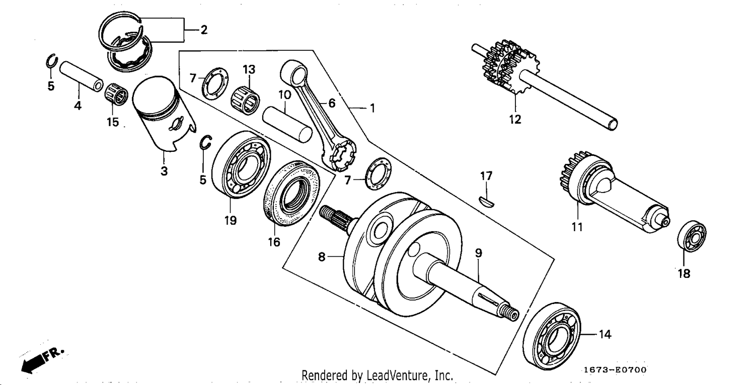 CRANKSHAFT/PISTON