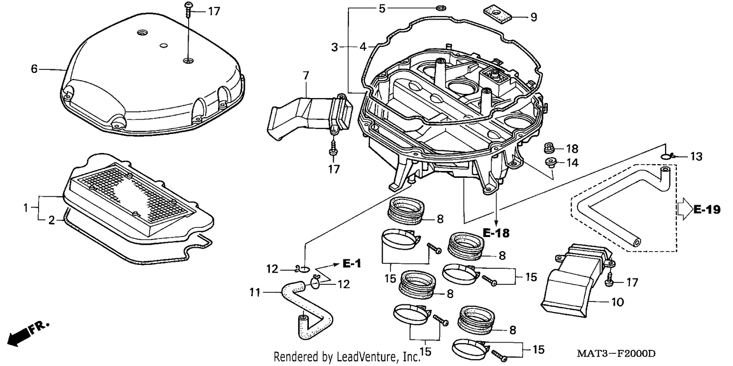 AIR CLEANER (V/W)