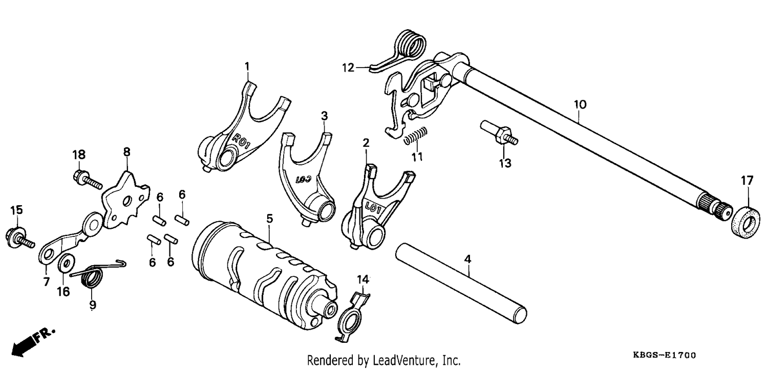 GEARSHIFT DRUM