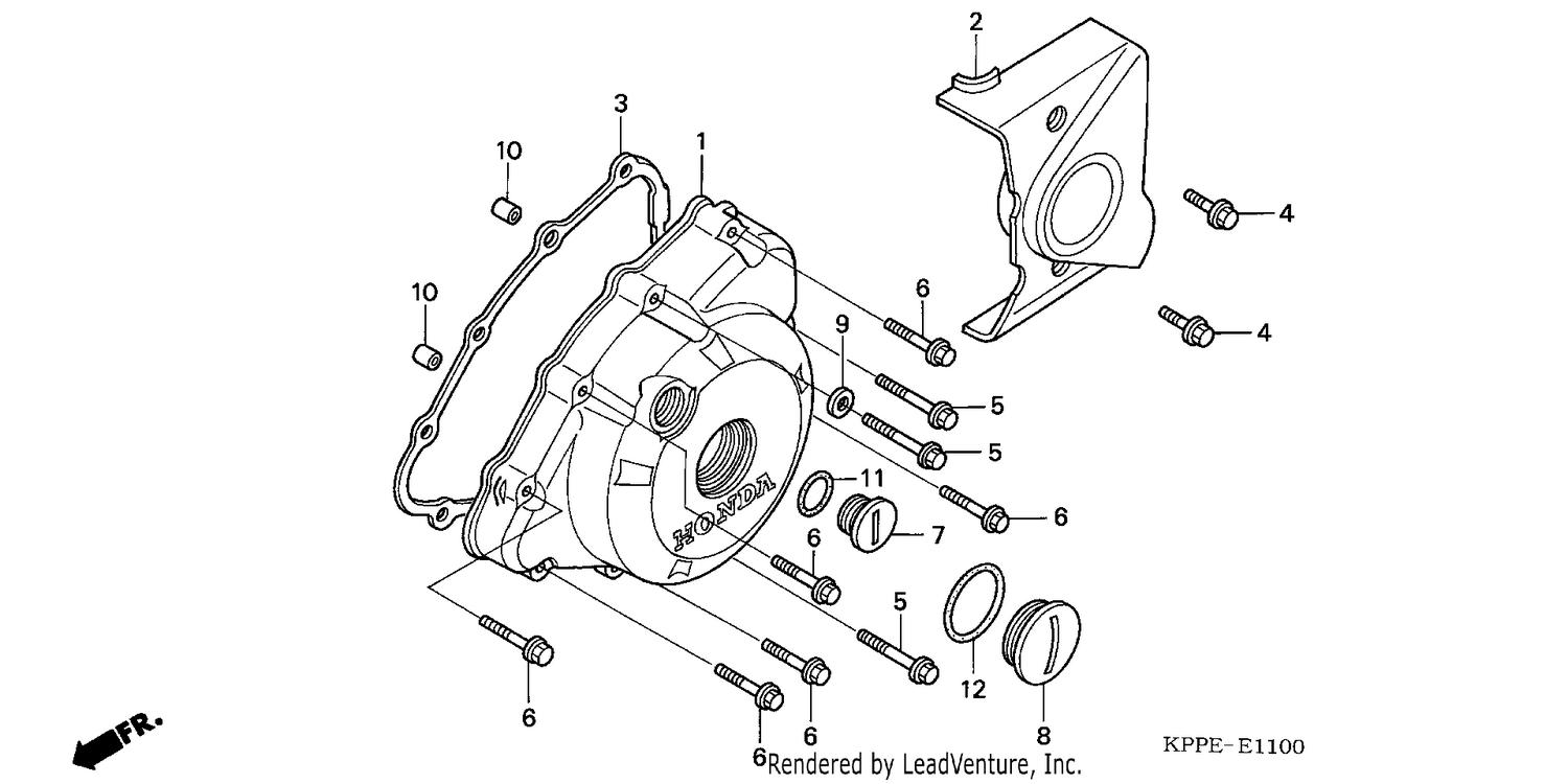 LEFT CRANKCASE COVER