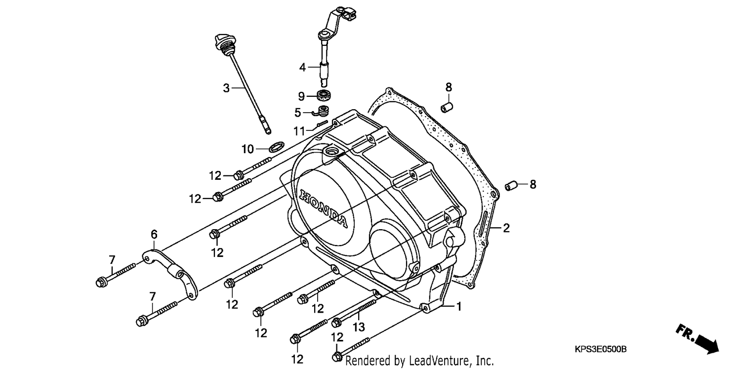RIGHT CRANKCASE COVER