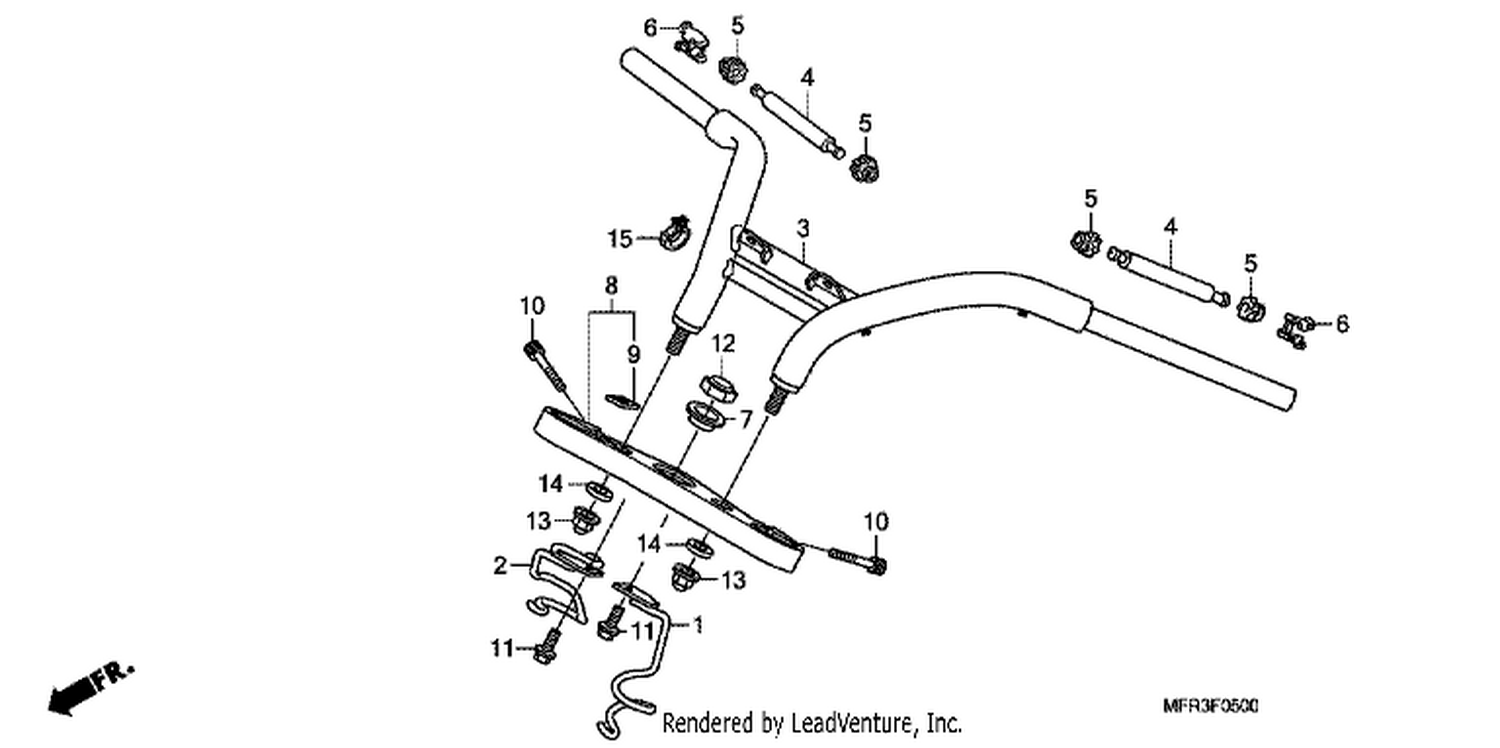  HANDLE PIPE/TOP BRIDGE