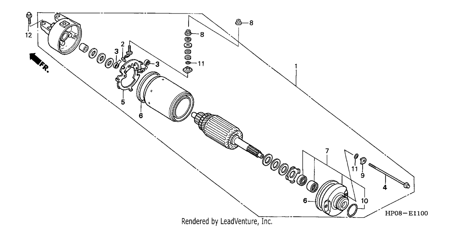 STARTING MOTOR