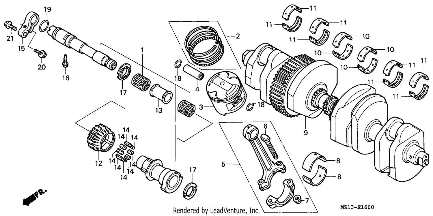 CRANKSHAFT/PISTON