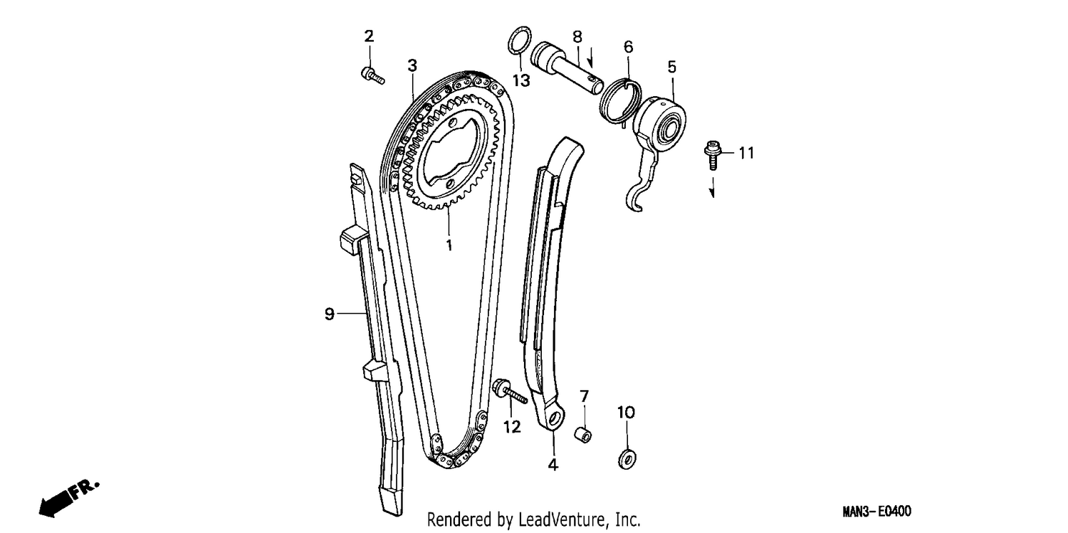 CAM CHAIN/TENSIONER