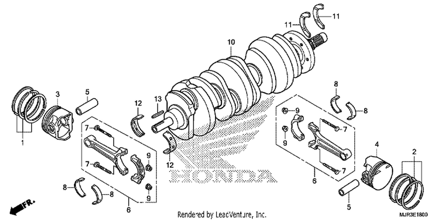  CRANKSHAFT/ PI STON