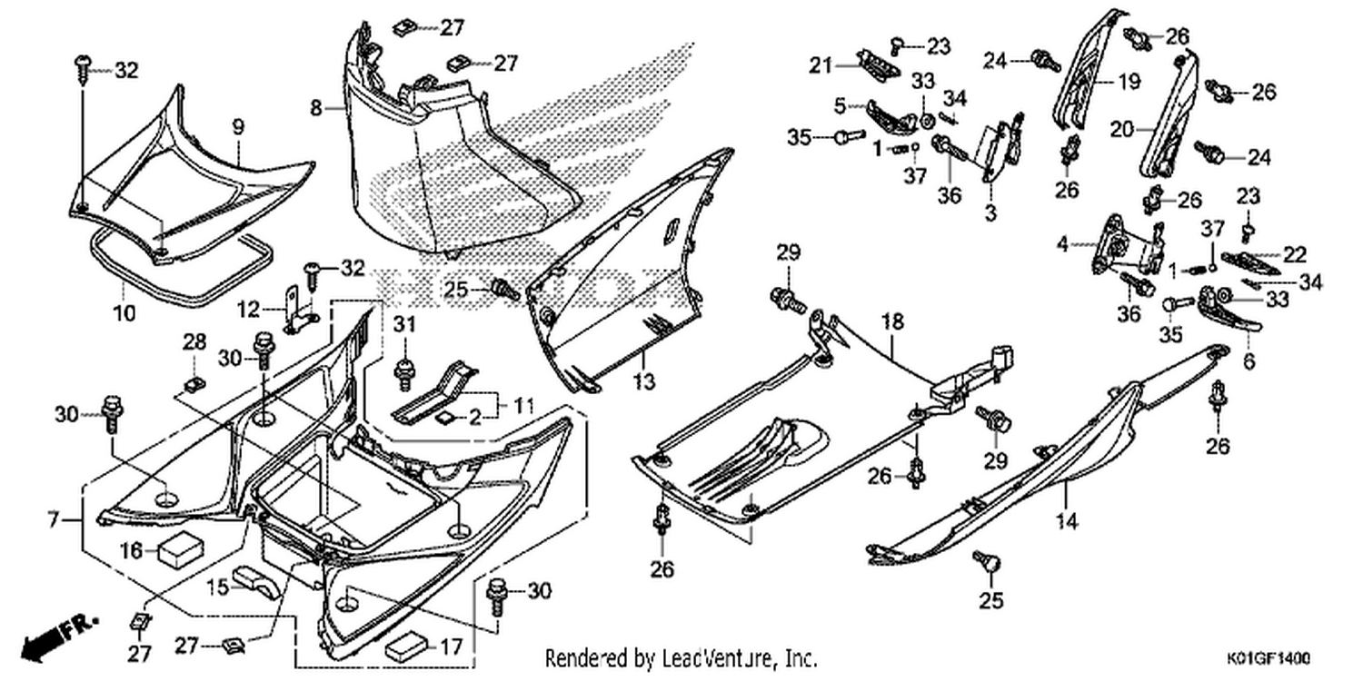  FLOOR STEP/UNDER COVER