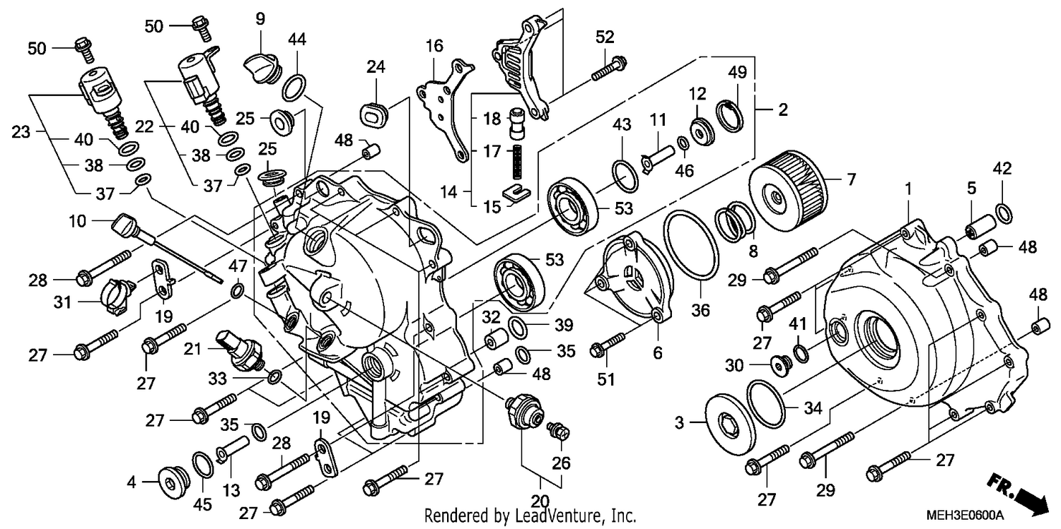 RIGHT CRANKCASE COVER