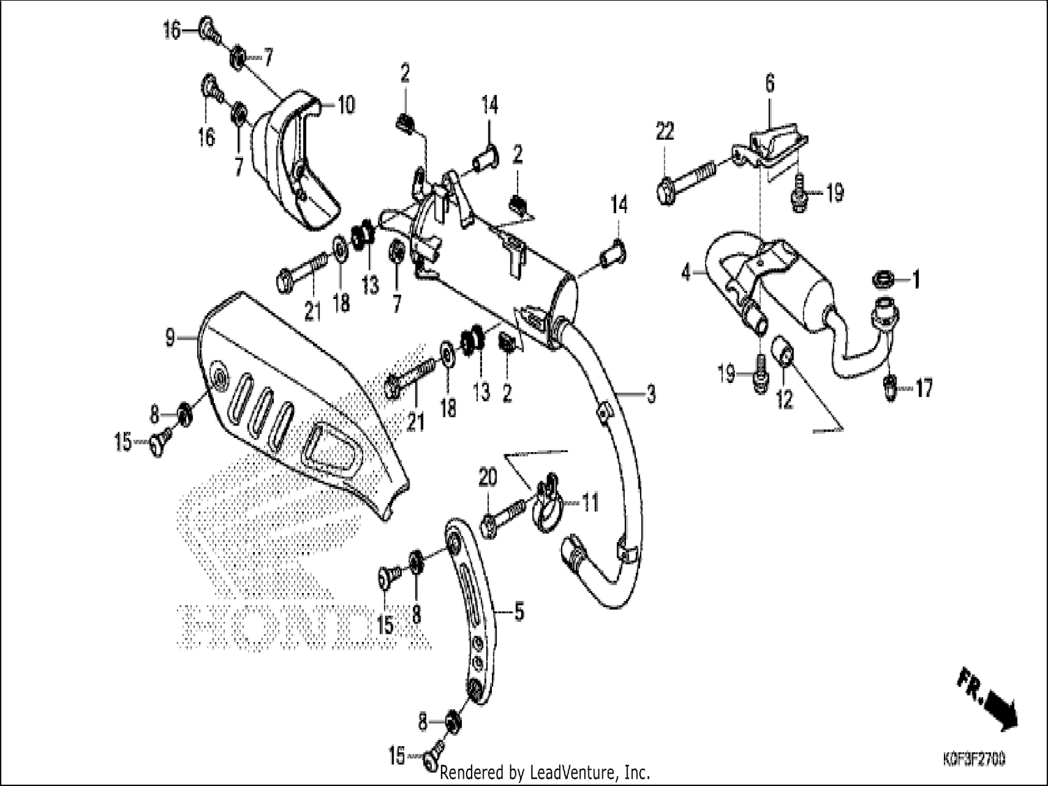  EXHAUST MUFFLER