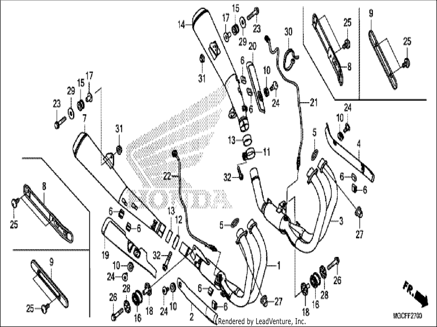  EXHAUST MUFFLER