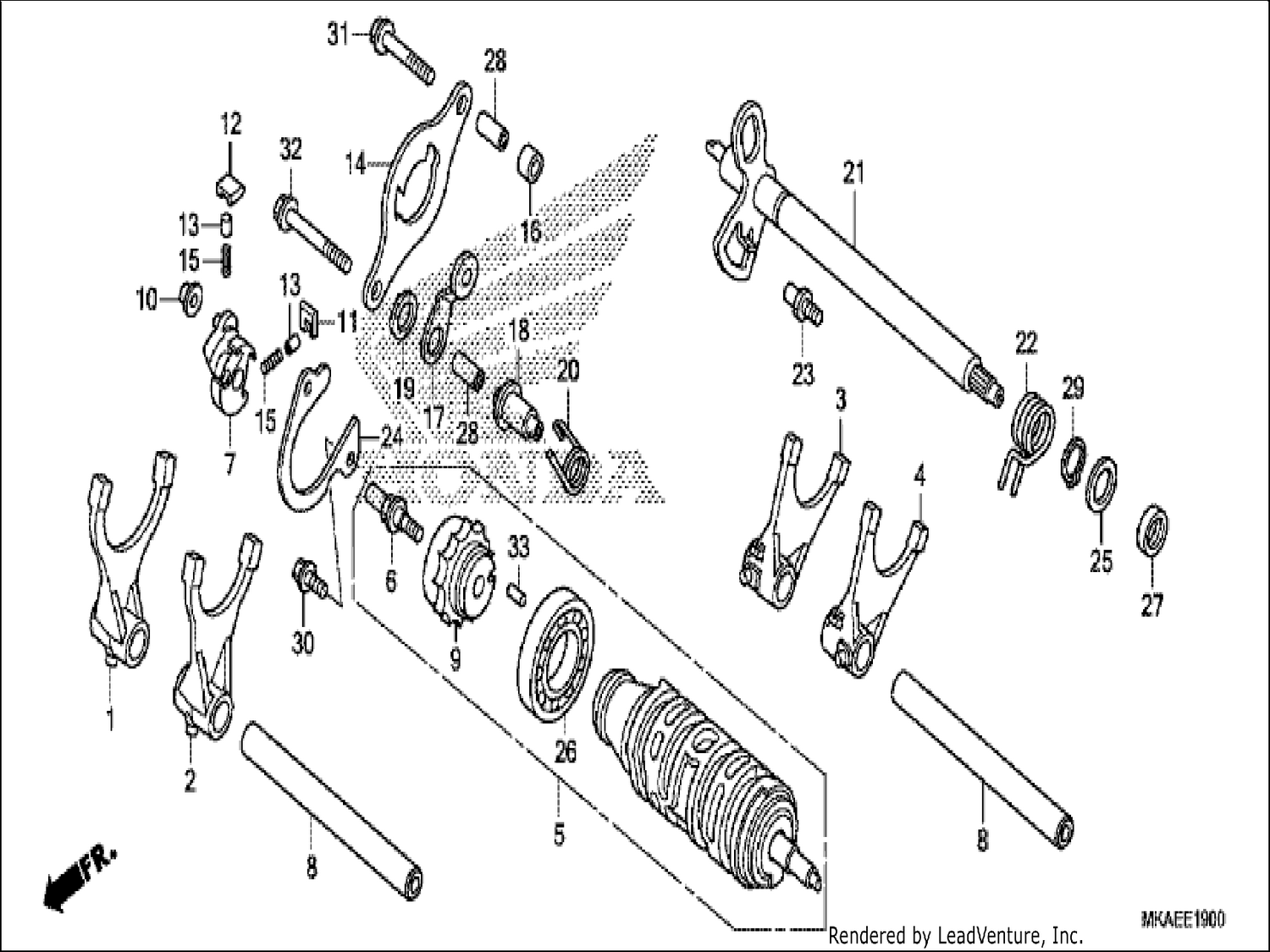  GEARSHIFT DRUM
