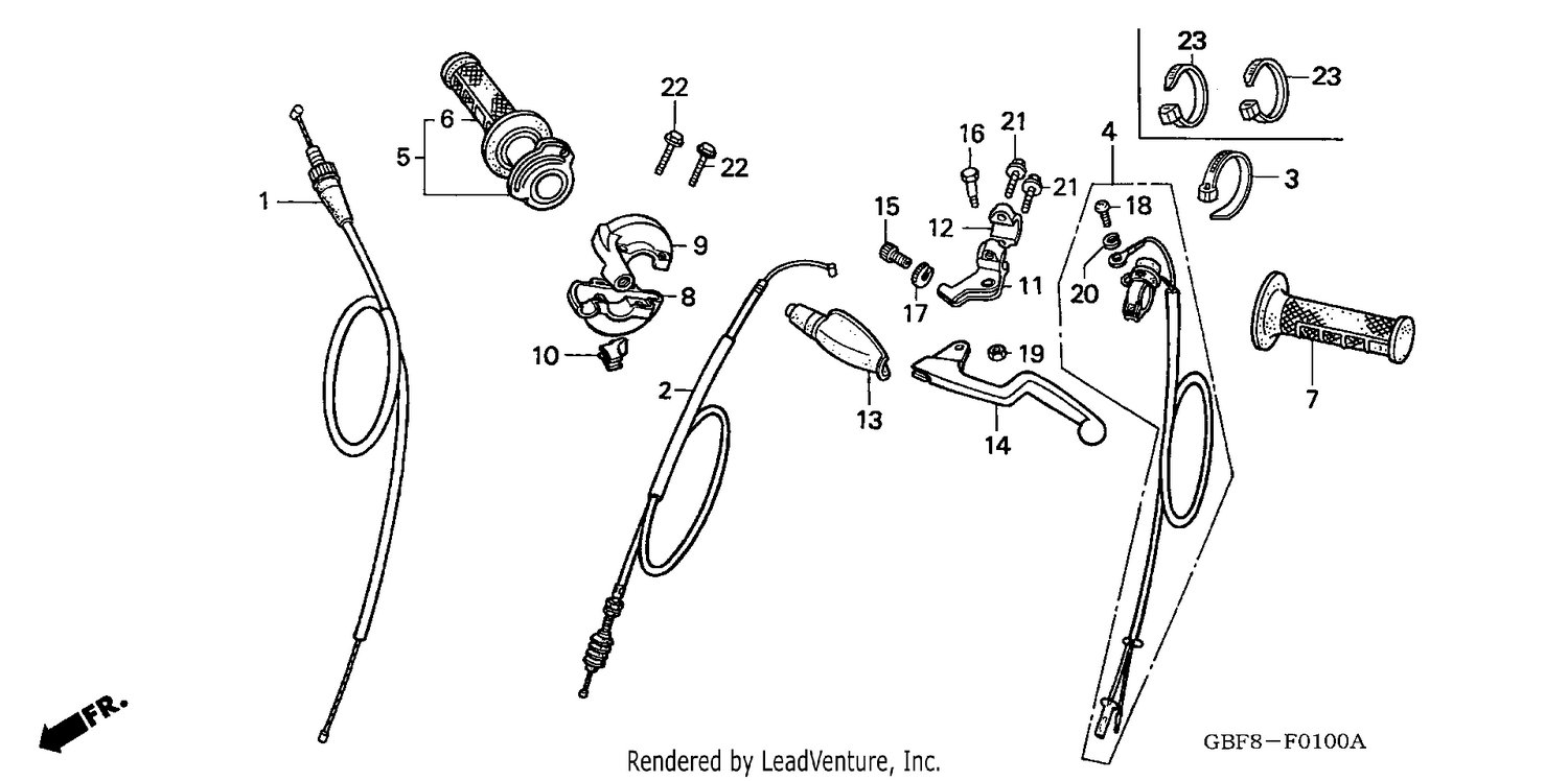 HANDLE LEVER/SWITCH/CABLE