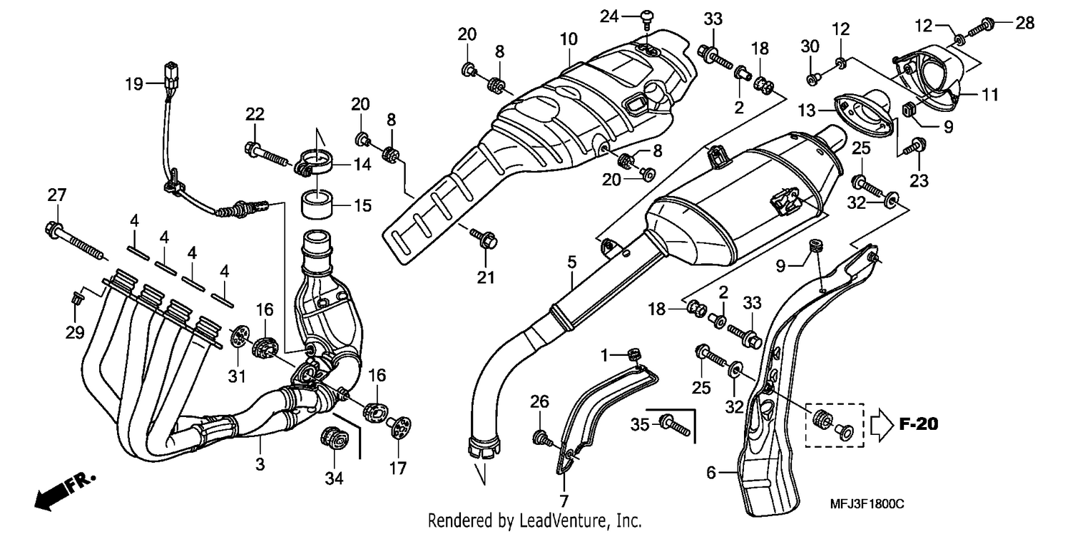 EXHAUST MUFFLER