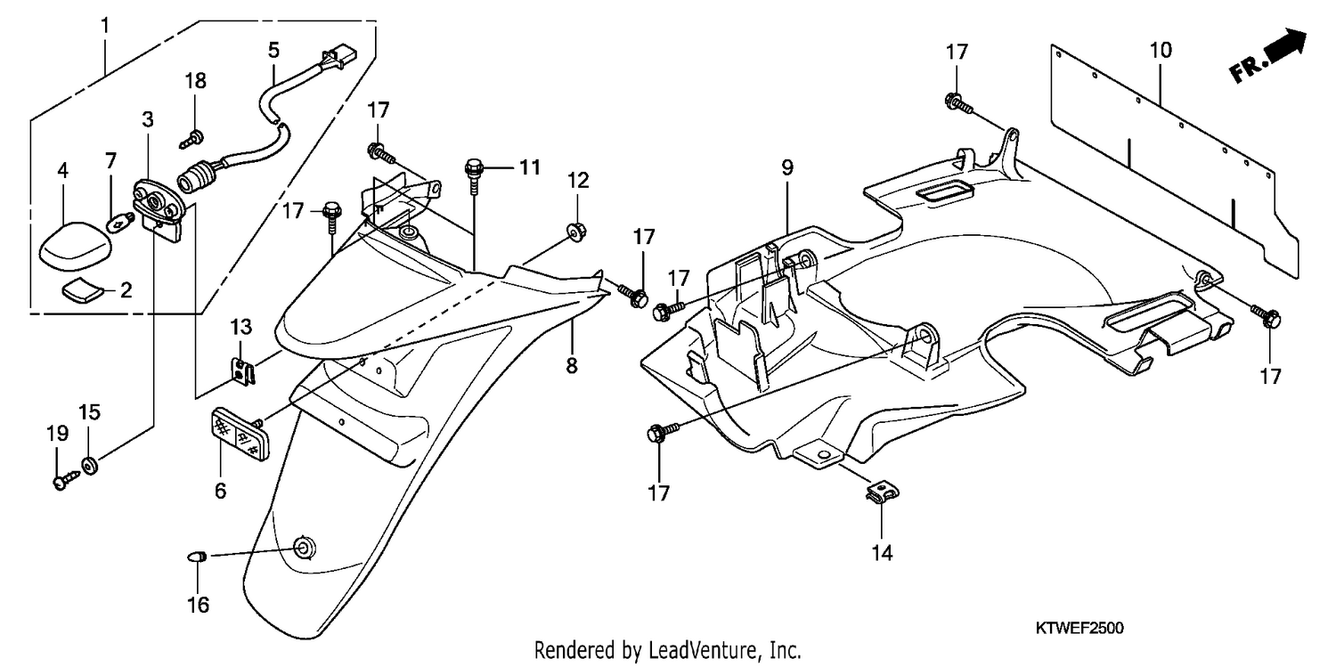 REAR FENDER