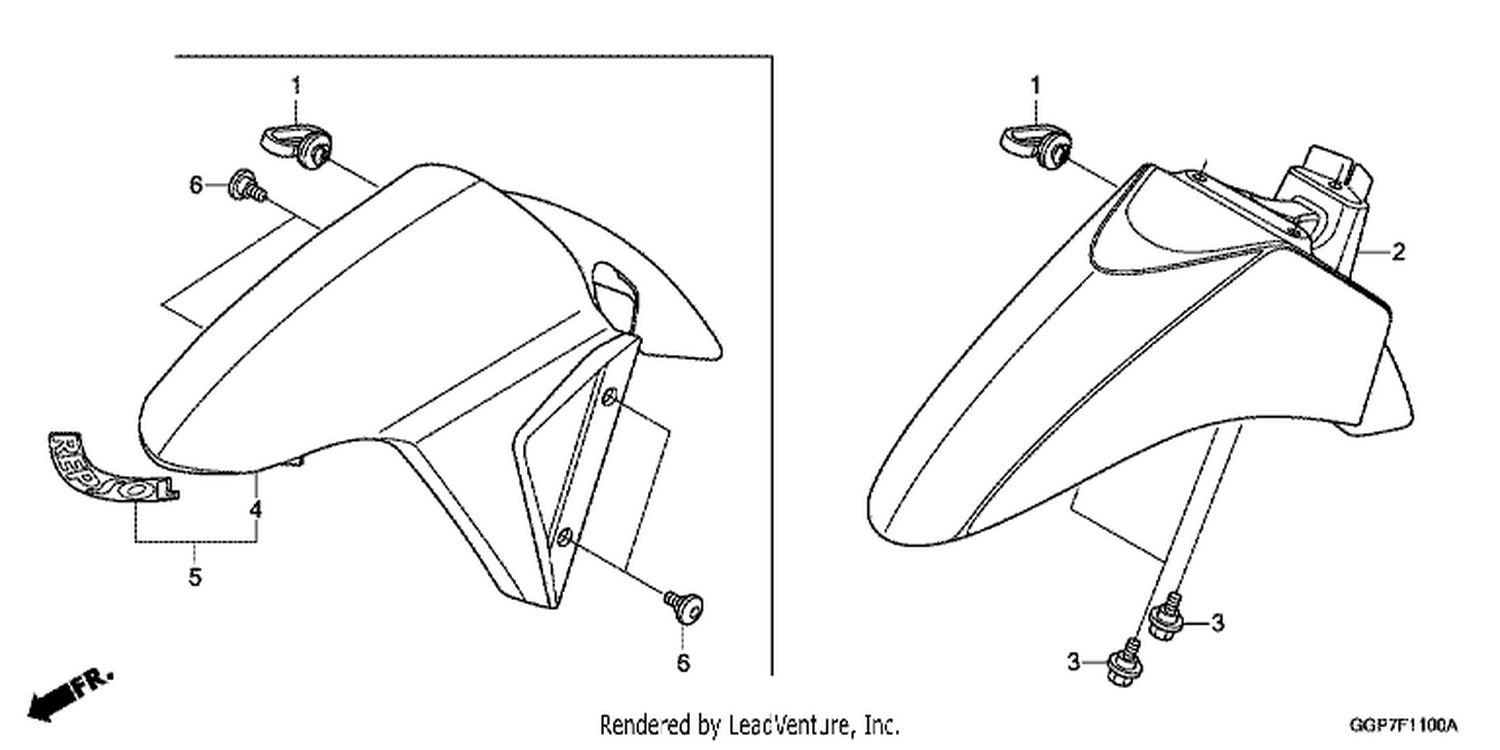  FRONT FENDER