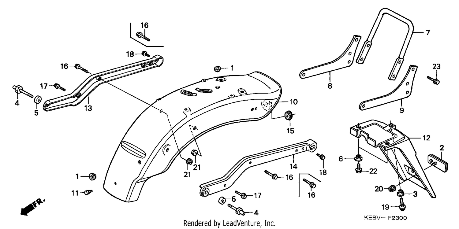 REAR FENDER