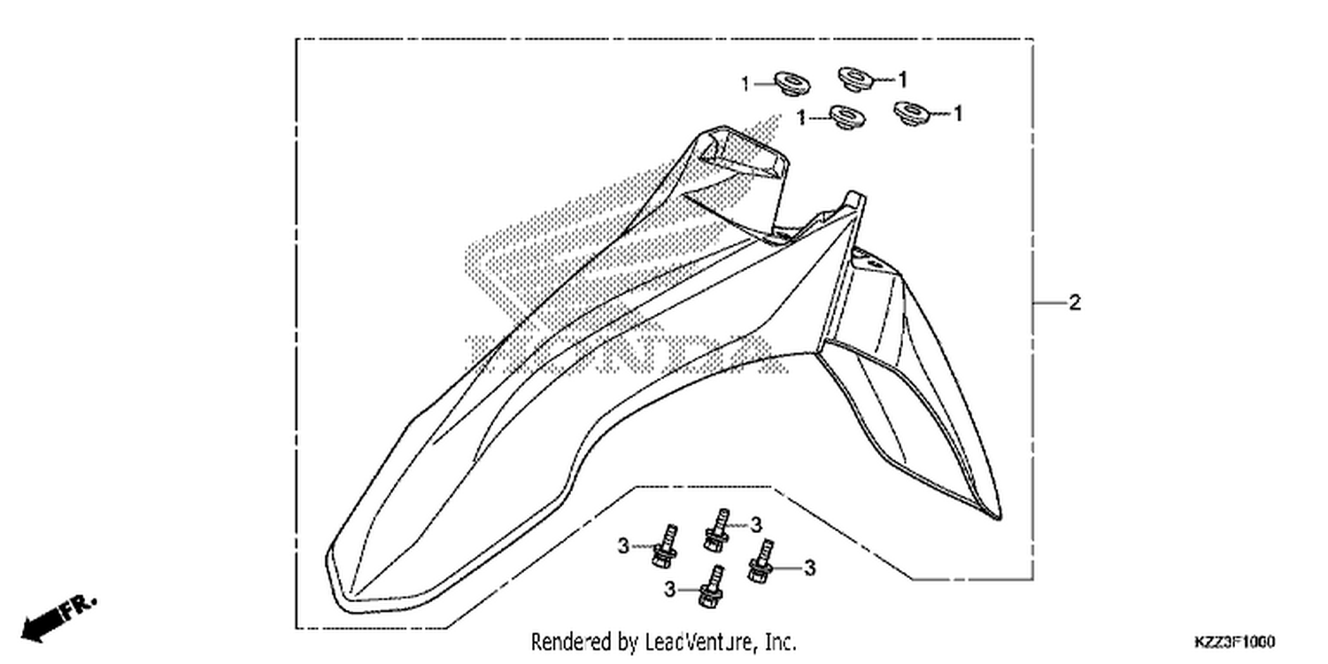  FRONT FENDER